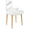 Dressing Table with Mirror MDF 60 X 50 X 86 Cm