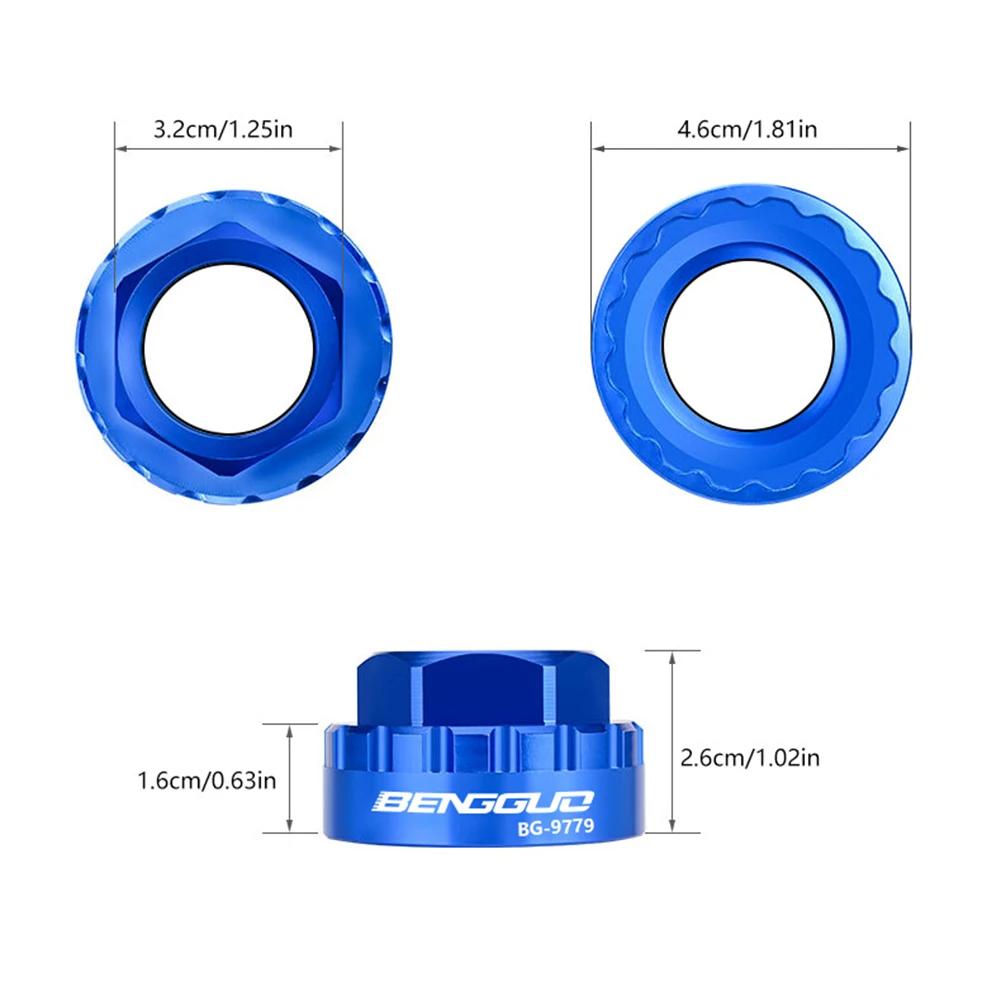 Bike 12 Speed Chainring Lock Ring Adapter Removal Tool Direct Mounting Disc Installation Tools For Shimano M7100/M8100/M9100 XT
