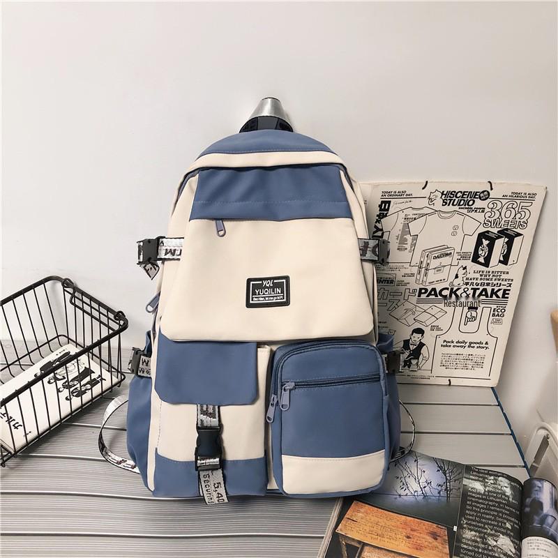 Korean Large Capacity Backpack for Students: Trendy Schoolbag for Boys, Girls, and Women