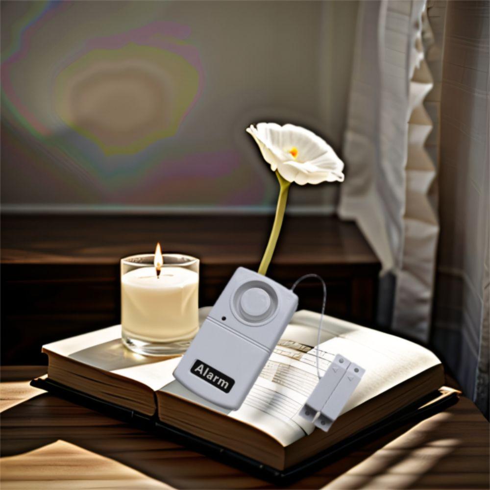 High Decibel Detector Door Magnetic System Battery Powered High Decibel Alarm  Office Security