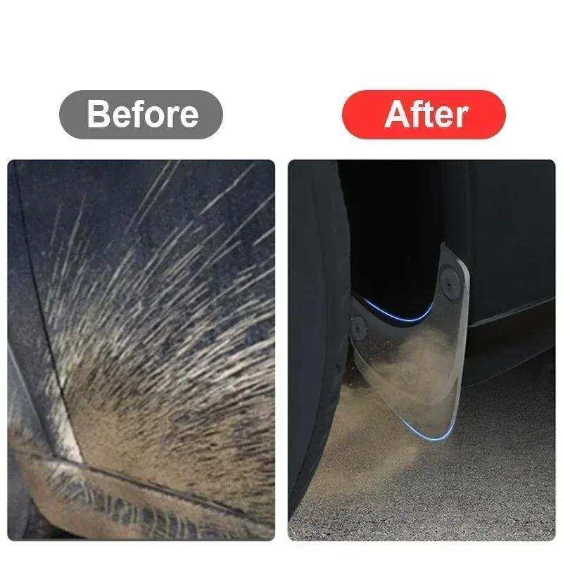 For Haval H6 4rd Gen 2024 2025 2026 4PCS Car Mudflap Cover Mudguards Fender Wheels Protection Anti-Scratch Tire Rear Mud Parts