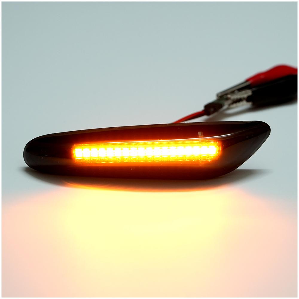 Dynamic Side Marker Turn Signal LED Light For BMW 1 3 5 Serie E46 E60 E61 E81 E82 E87 E88 E90 E91 E92 E93 X1 E84 X3 E83 X5