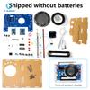OLED Display Radio Assembly Kit Rechargeable FM Circuit Board Production Welding Electronic DIY Parts