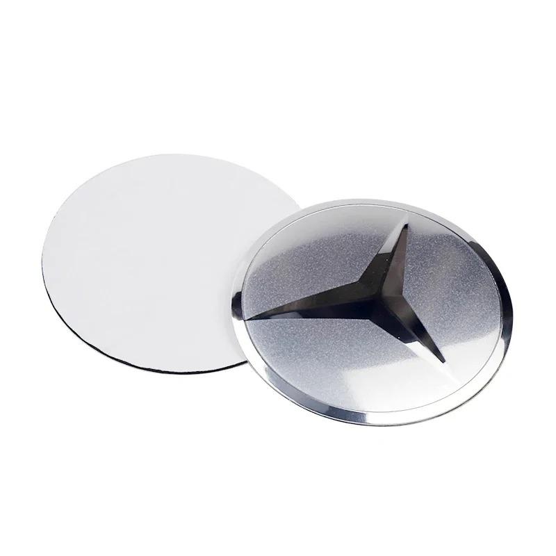 GLC GLB 4pcs 56mm Car Wheel Center Caps Stickers For Mercedes Benz AMG E S C A B Class GLE GLS CLS GLA GLK GLB W205 W206 W221 W