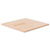 342914 vidaXL Square Table Top 40x40x1.5 Cm Solid Oak Wood Untreated