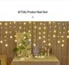 LED Snowflake Curtain Lights: Icicle, Star, and Fairy Lights for Festive Christmas Displays