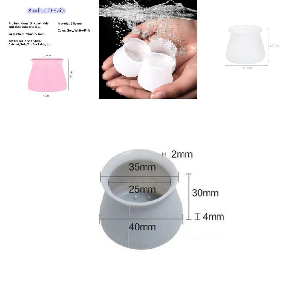 Elastic Table Foot Cover In Tpr For Silent And Thickened Anti-slip Chair Leg Cap Protection