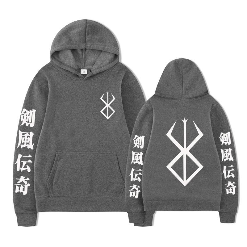 Casual Loose Men'S And Women'S Hooded Sweater, Sun-Filled Sword Wind, Printed Sweater
