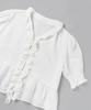 WITHOUT SUMMER Moi Ruffle Blouse_Ivory