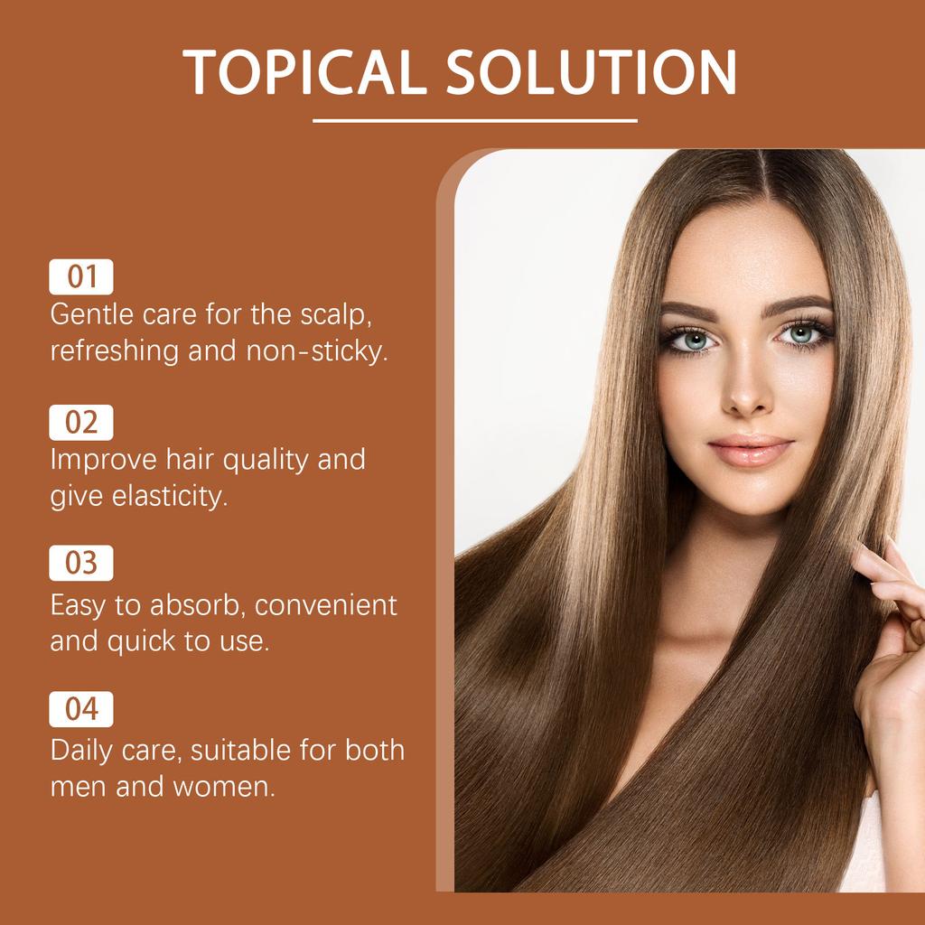Hair Care Essence Nourishing Serum Gentle Protection for Hair Strands Volumizing Daily Treatment Lightweight Non-Greasy for All Hair Types