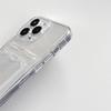 Card Insertion Transparent Case for Apple 15PRO All Inclusive Phone Case for IPhone 11/12, Simple Anti Drop Protective Case