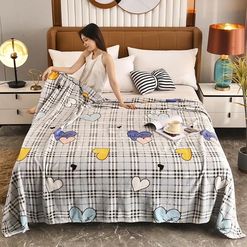 Stars Starry Sky Blanket Bedspread Warm Soft Flannel Print Throw Blankets Suitable for Sofa/Bed/Car Portable Blanket All Season