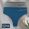2PCS/Set M-2XL Bodyshaper G-String Panties Women Slim Underwear Female Lingerie Sexy Lady Thongs High Waist Underpants