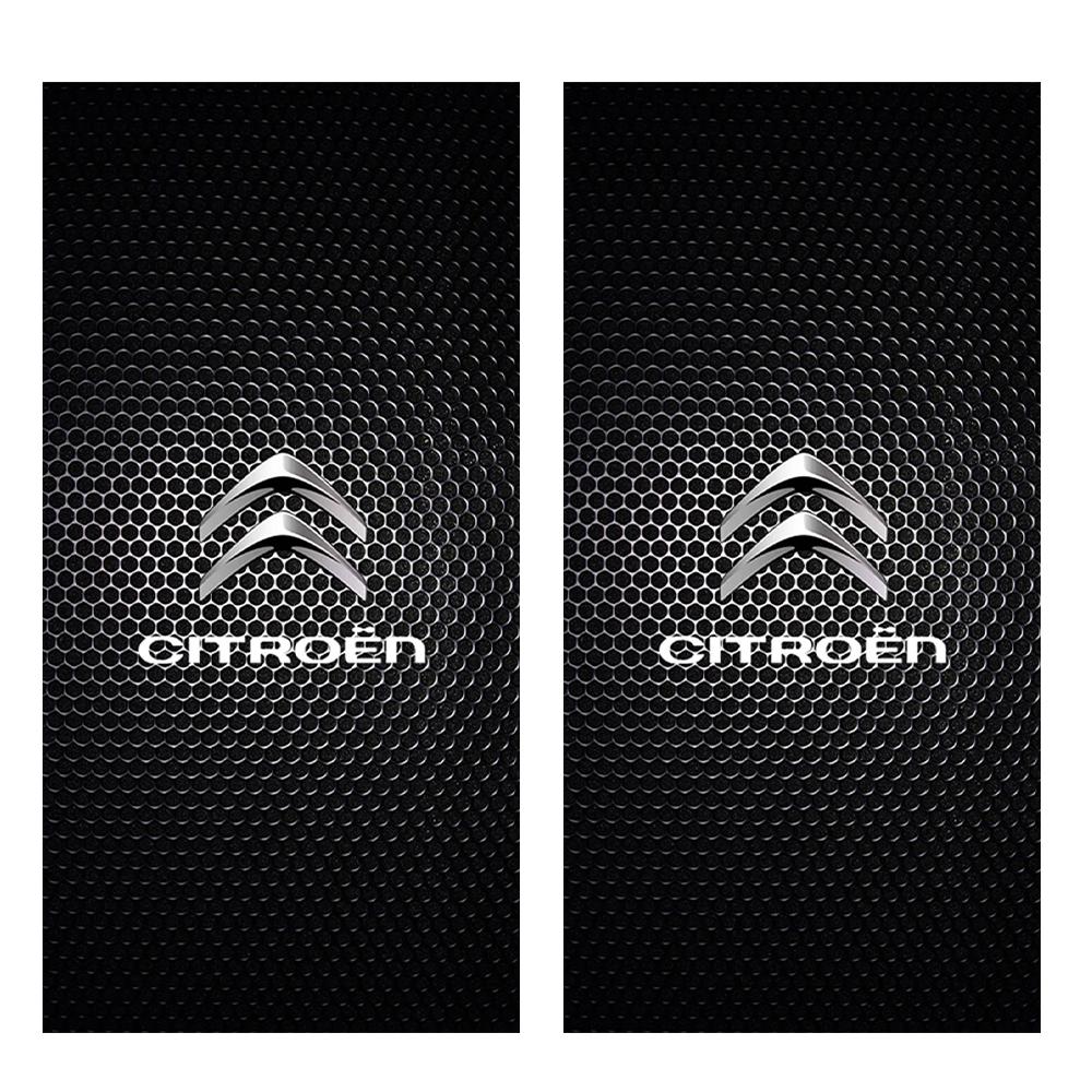 

Car Center Pillar Emblem Sticker Auto Door Decorative Sticker For Citroen C1 C2 C3 C4 C4L C5 C6 C7 VTS C-ELYSEE Berlingo Xsara