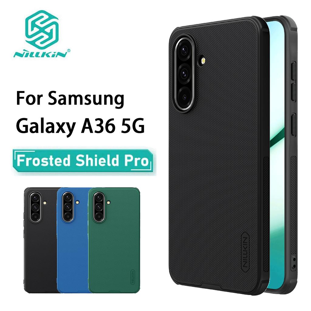 Για Samsung Galaxy A36 5G Θήκη Τηλεφώνου Nillkin Super Frosted Shield Pro Σκληρό PC+TPU Κέλυφος Αντικραδασμικό Πίσω Κάλυμμα