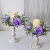 25cm Scene Setting Party Candle Decoration Table Decorations Home Decor Elegant Mini Wreath Noble Multi-Color