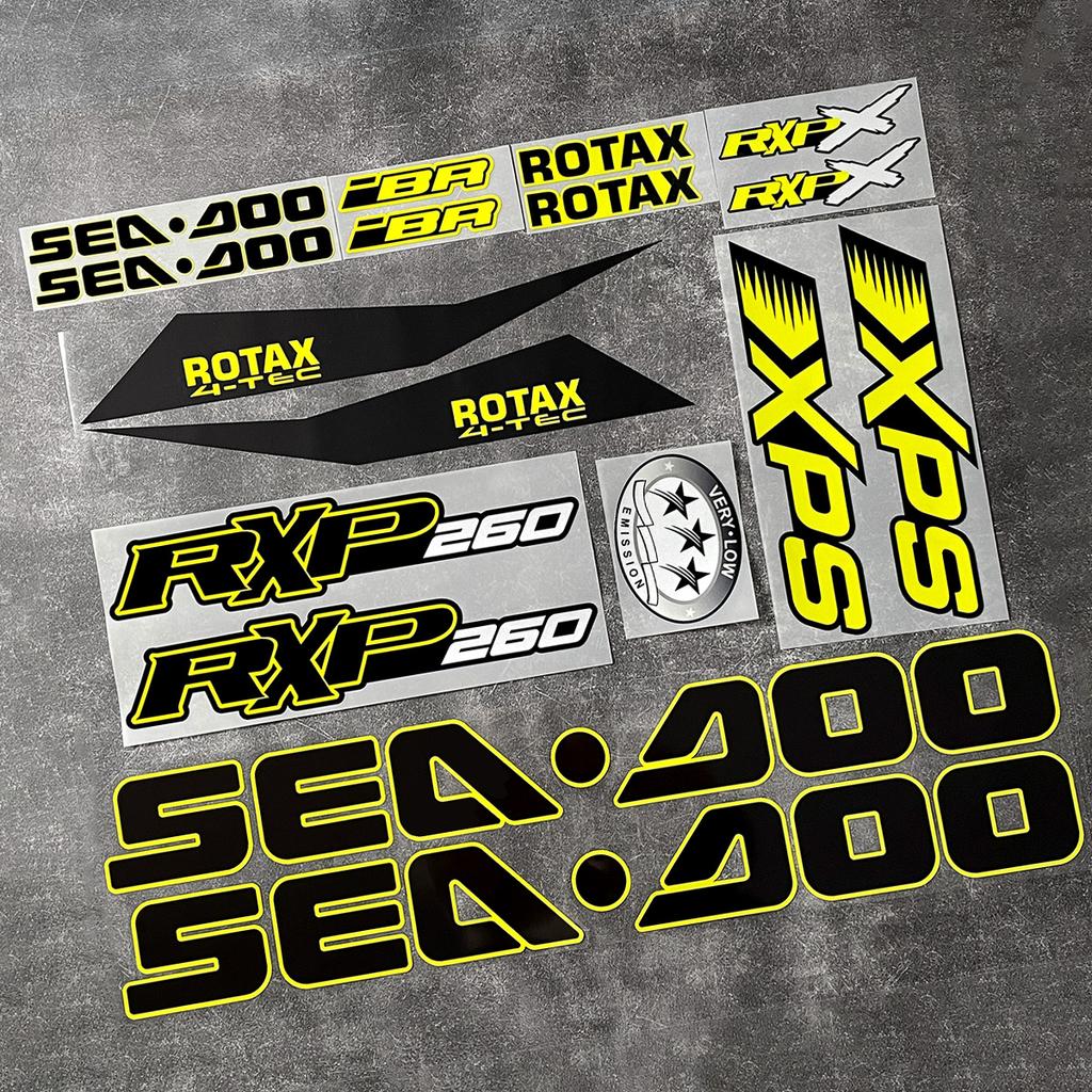 For BRP Seadoo RXP260 Jet Ski Stickers Ski Doo RXP300 Jetski Fender Sticker IBR 300 Brp Supplies Sea-doo Rxpx 300 accessories