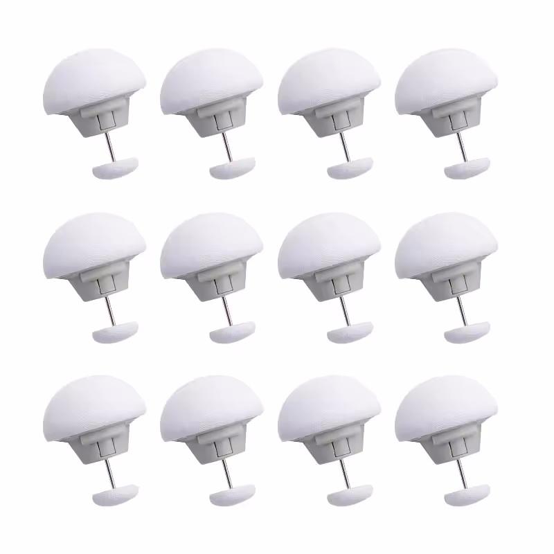 

Держатель для одеяла, простыня, противоскользящая фиксирующая пряжка, один ключ для легкой разблокировки пододеяльника, застежка-клипса, противоскользящий держатель для одеяла, зажим White 12PCS