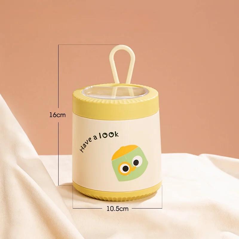 

Портативный изолированный ланч-бокс из нержавеющей стали 304 Bento Box с ложкой Термобокс для ланча для детей, студентов, офиса Bento Box жёлтый