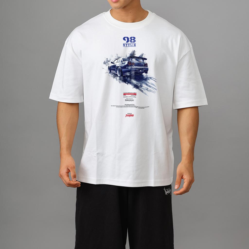 Seutailligseu 98 Nismo Baumwolle Übergröße Kurzarm T-Shirt