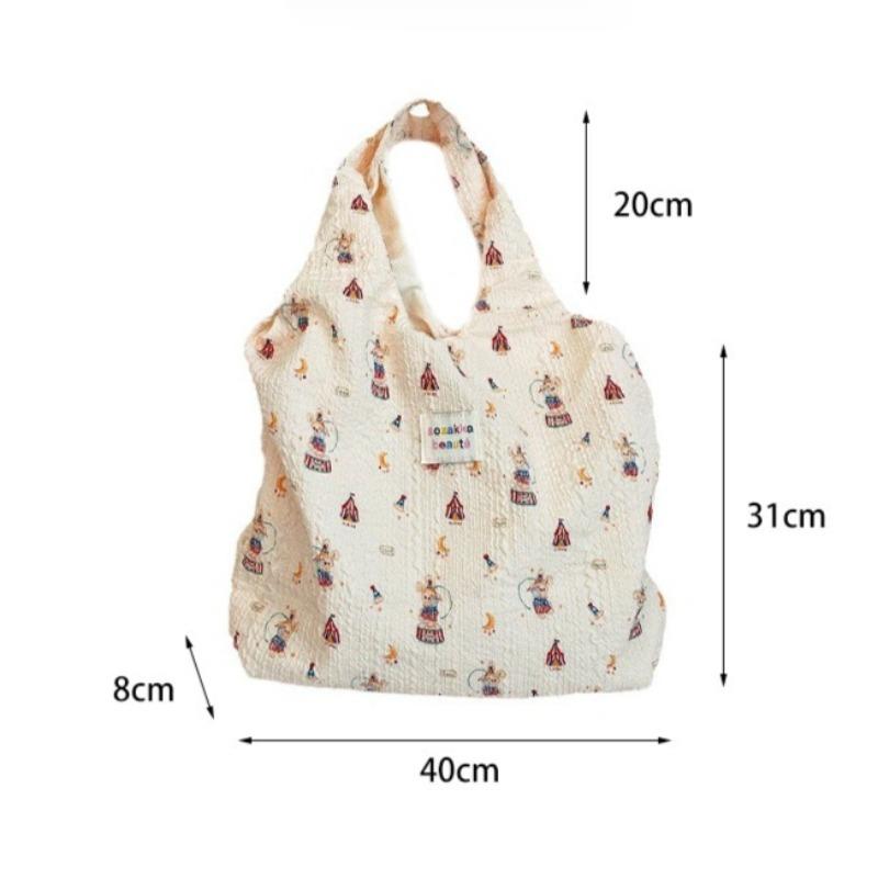 New Beach Tote Bag Fashion Women Summer Large Capacity Dots Shoulder Bag Tote Handbag Shopping Shoulder Bags