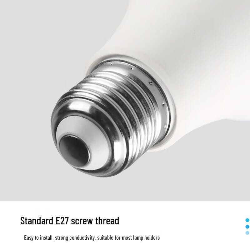 GuanAn LED E27 Helle EnergieSparende Glühbirne (5er-Pack)