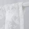 Window Valance Elegant Easy Installation Lightweight Creative Home Decor with Beads for Bathroom Basement Summer Country Cafe