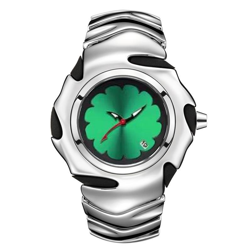 Y2K Special-Shaped Blade Men'S Watch Large Dial Premium Waterproof Watch