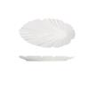 Ru Han Irregular Leaf Ceramic Dumpling Plate