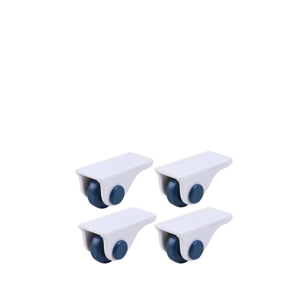 Adhesive Casters for Storage Bins, Replacement Wheels for Cans and Boxes