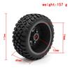 4Pcs 112mm 1/8 1/10 Short Course Truck Tire Tyre with 12mm 14mm 17mm Wheel Hex for Traxxas Slash ARRMA SENTON HSP HPI RC Car