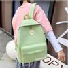 Schoolbag1011 New Student Schoolbag Korean Version Small Daisy Backpack Fresh Large Capacity Korean Travel Backpack Night Market