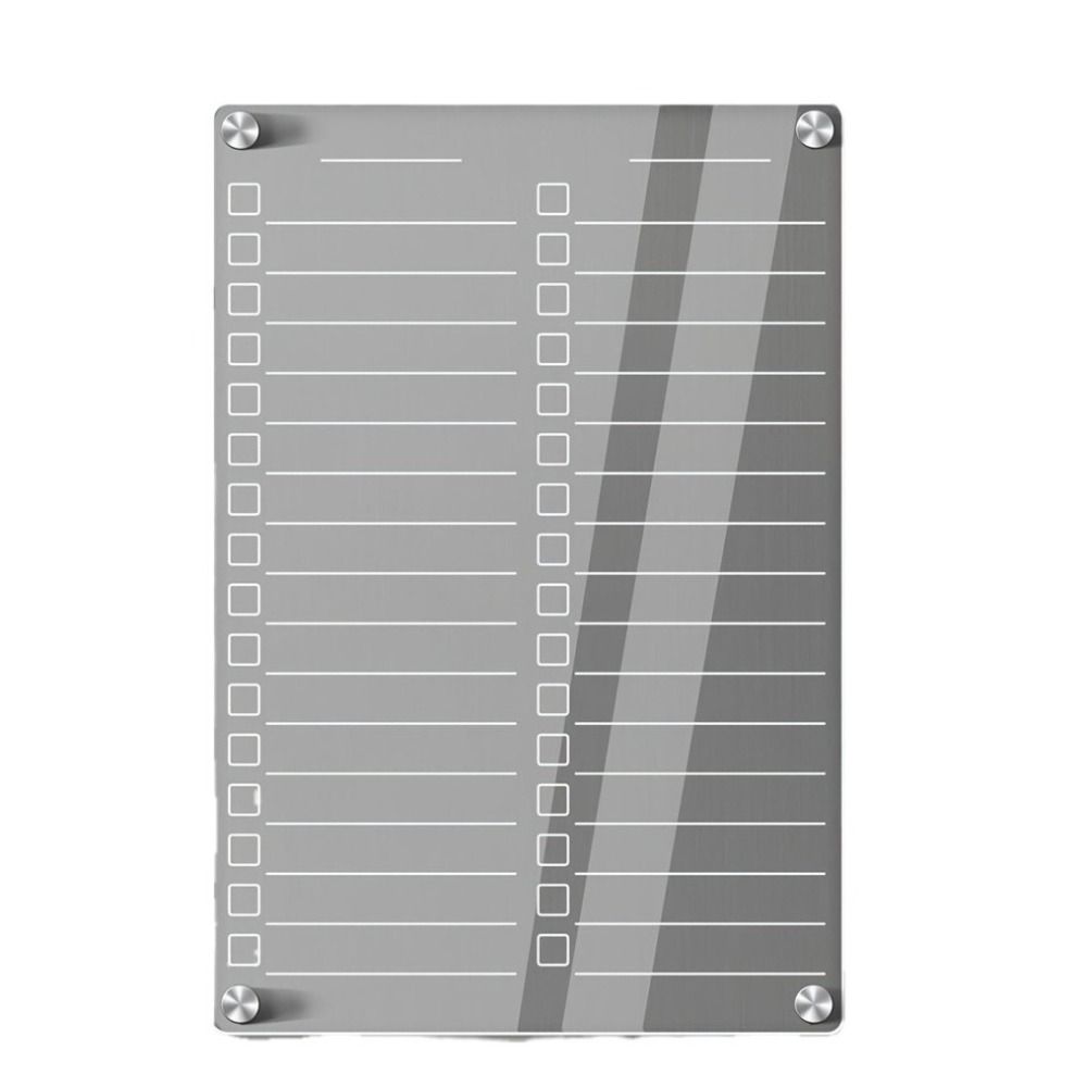 Multifunctional Fridge Weekly Calendar Erasable Memo Board  for Grocery Shopping List & Chore