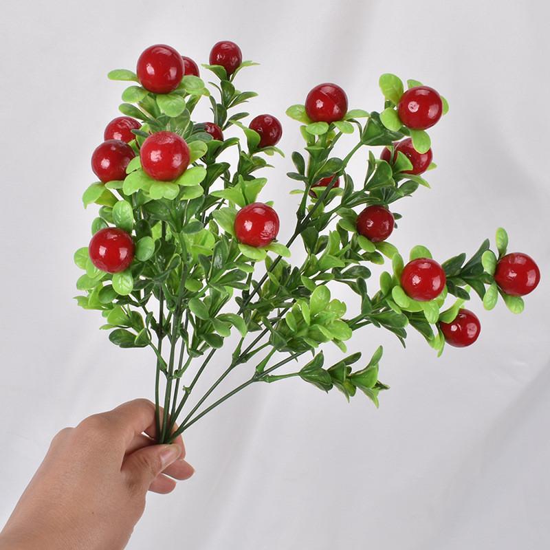 Ardisia Artificial Crenata Sims Home Office Hotel Restaurant Flowers Decoration