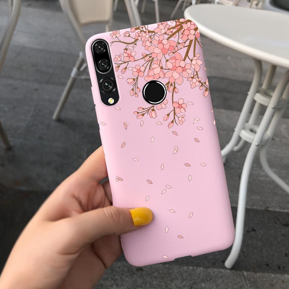 For Huawei Y9 Prime 2019 Case STK-L21 Stylish Flower Cartoon Phone Cover For Huawei Y9 Y 9 Prime 2019 Cases Fundas Coque Bumper