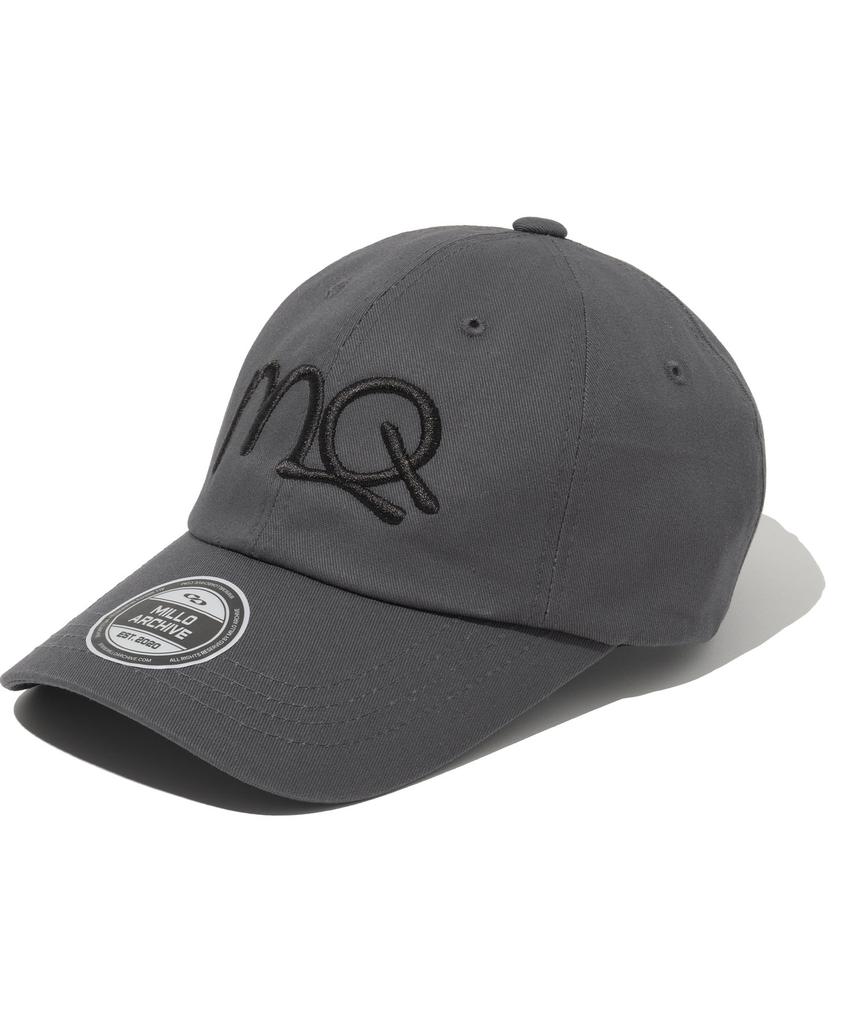 MILLO ARCHIVE Dim Embossed Ball Cap [Charcoal]