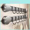 Heavy Duty Suction Cup Hook Set With Hooks For Bathroom Kitchen Wall Mountings