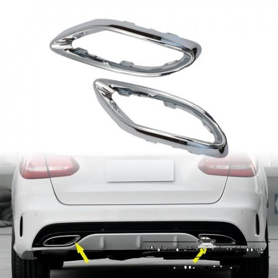NEW Right+Left Rear Bumper Cover For Mercedes-Benz A220 E350 E400 E450 E53 AMG