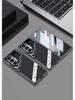 Samsung Z Fold 6 Electroplated Leather Case: Pure Color, E-Sports Design, Anti-Drop Protection