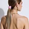 Confezione da 3 Elastici per Capelli Maialino Cartone Animato Morbidi Elastici Scrunchies con Adorabile Design Animale per Donne Ragazze Bambini Uso Quotidiano