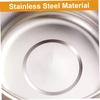 Meatball Maker Stainless Steel 12 Balls Manual Push Press Meatball Mould for Kitchen Home Cooking Falafel Fish Ball Tenderiser Tool Silver