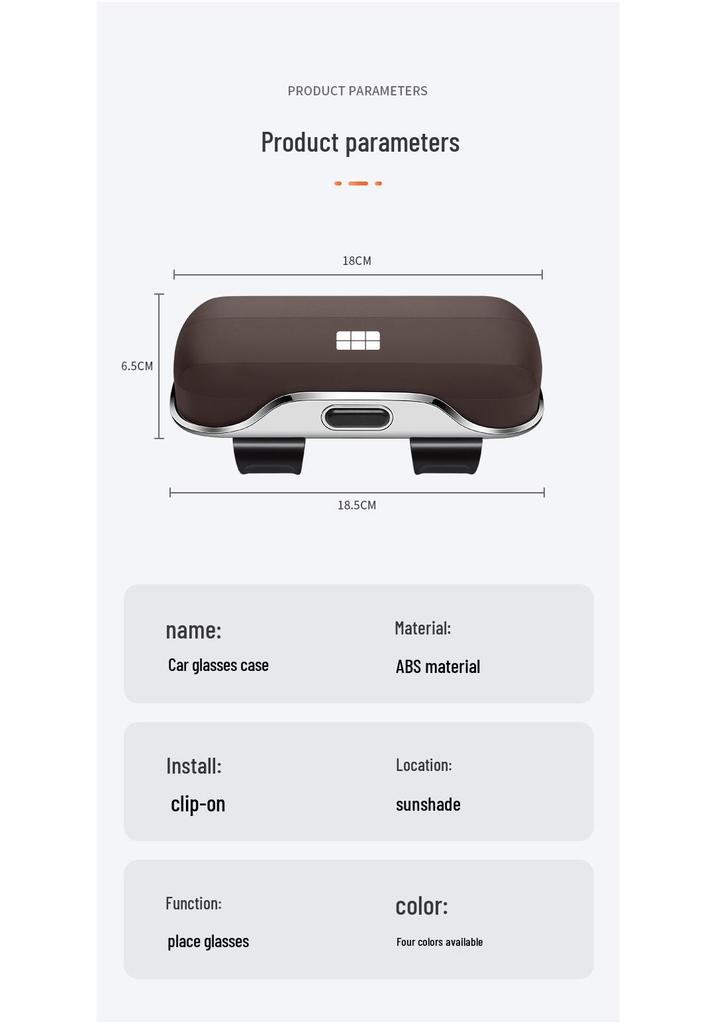Geely Galaxy/Geometry Car Sun Visor Glasses Holder for L7/L6/E8/L9/L5/E6/E7