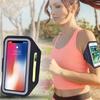 Running Armband with Earphone Bag for iPhone 17 16 15 Max Pro Plus Samsung  Phone Holder for Running with Card Slot Key Pockets