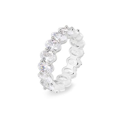 Raindrop Jewelry Raindrop Oval Eternity Ring
