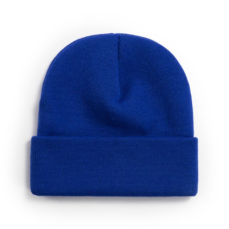 Knitted Beanie Cap Winter Accessories Multicolored Beanies Custom Embroidery Acrylic Fashion Skullies Hats Winter Knitted Hat