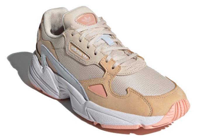 Adidas Originals Falcon Textile, Synthetic Leather Slip Resistant Low top Casual Shoes Women's GV7367