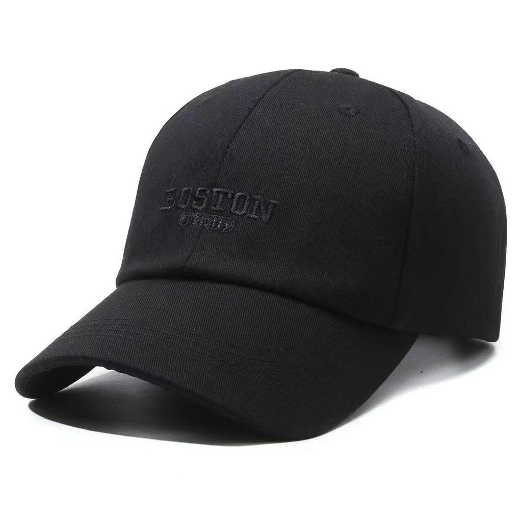 Baseball Cap Men's Fashion Cap Letter Embroidered Sun Hat Ins Simple Versatile Face Small Solid Color Hat Women