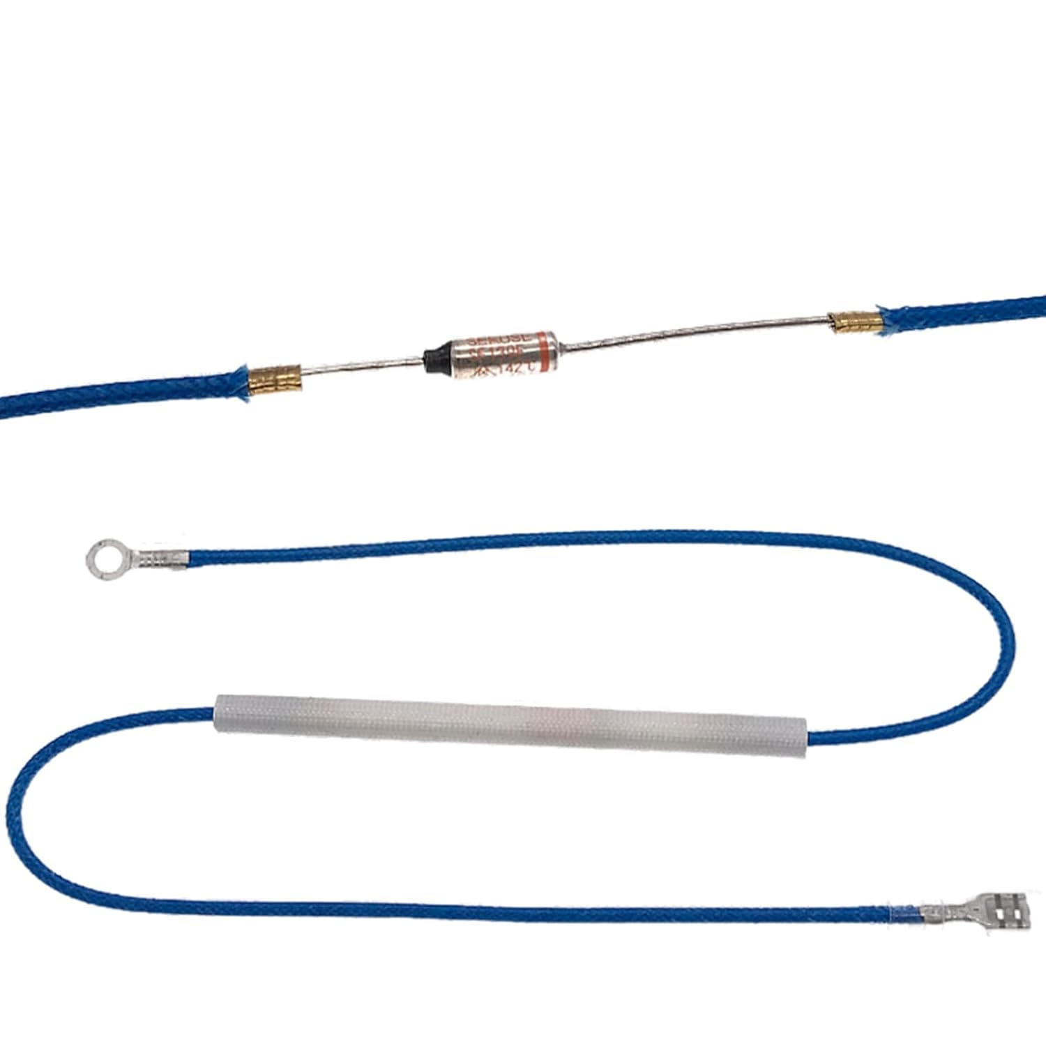 Универсальный термопредохранитель для рисоварки 142℃/172℃/185℃/192℃/216℃/240℃ 10A 250V Термопредохранитель для ремонта электрической скороварки 142℃(10A 250V)