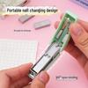High-Value Cute Cartoon Stapler Set: Mini Labor-Saving Candy Color Stapler for Students