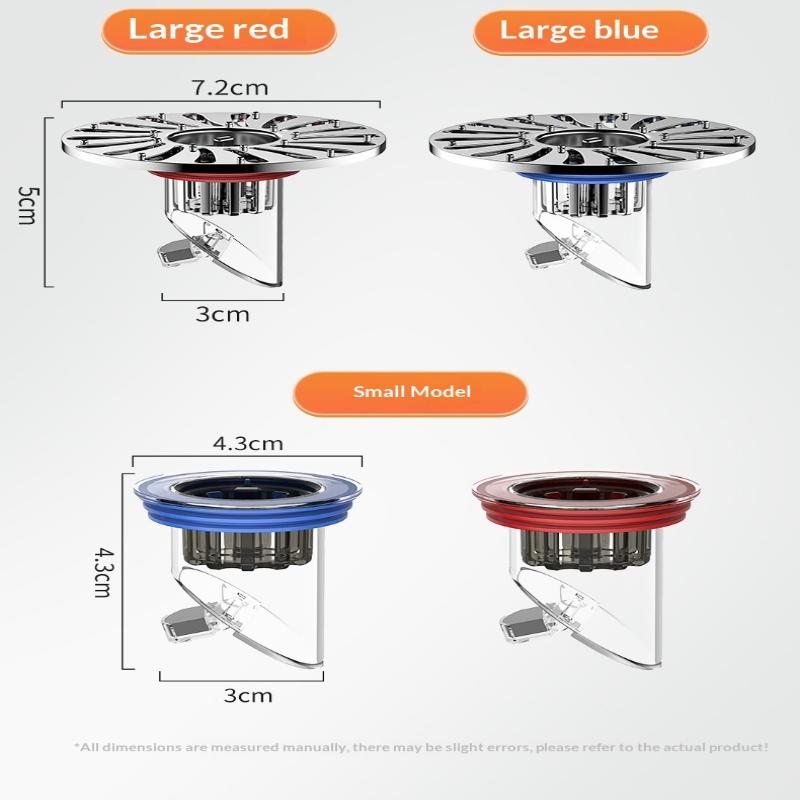 New Anti Odor Floor Drain Core Removable Insect Prevention Drain Cover Colander Shower Drainer Kitchen Bathroom Accessories